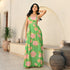 Verde Flora Long Dress