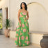 Verde Flora Long Dress