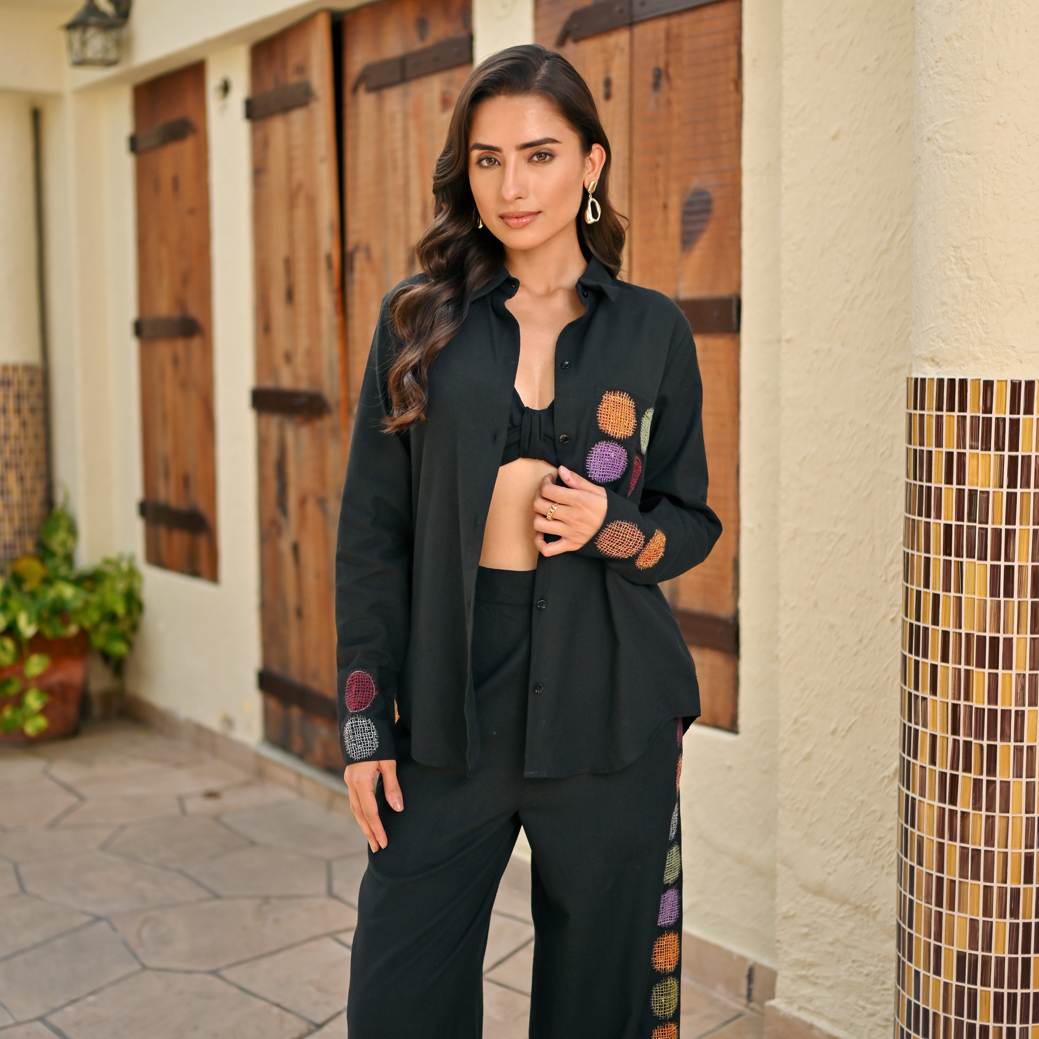 Granny Circles 3-Piece Set