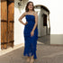 Mermaid Royal Blue Dress