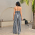Linear Stripe Jumpsuit