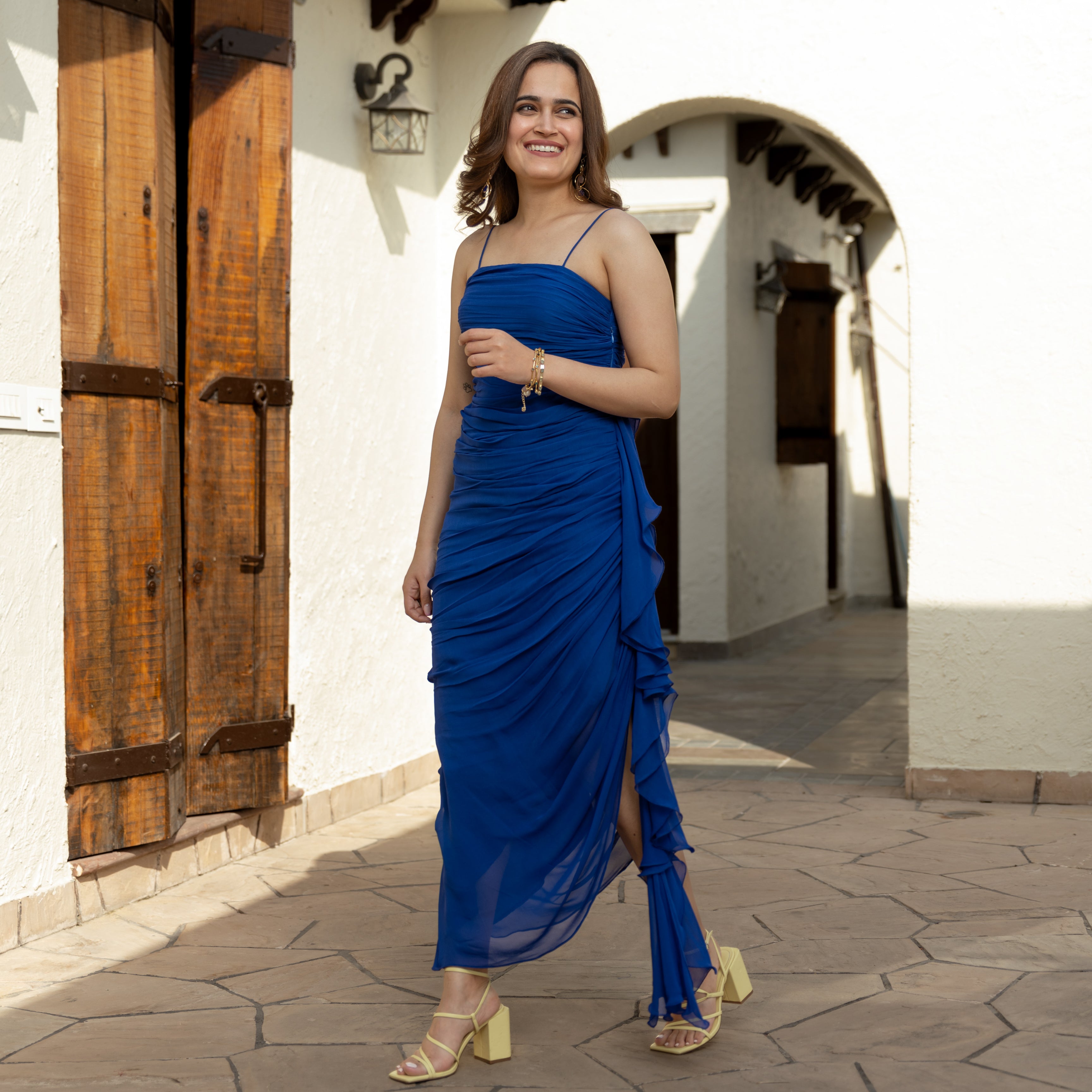 Mermaid Royal Blue Dress