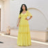 Canary Charm Long Dress