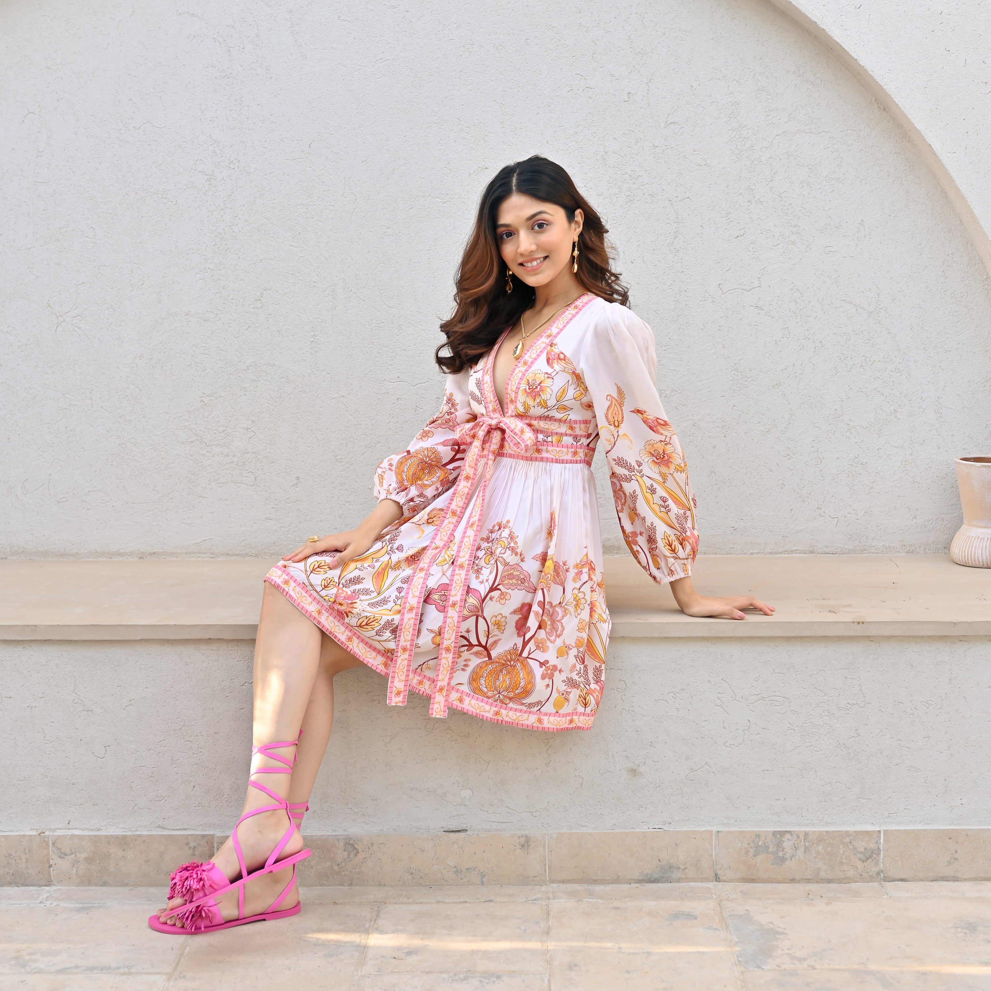 Maxima Rome Short Dress