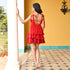 Flirty Red Short Dress