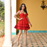 Flirty Red Short Dress