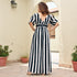 Contemporary Striped Jumpsuit