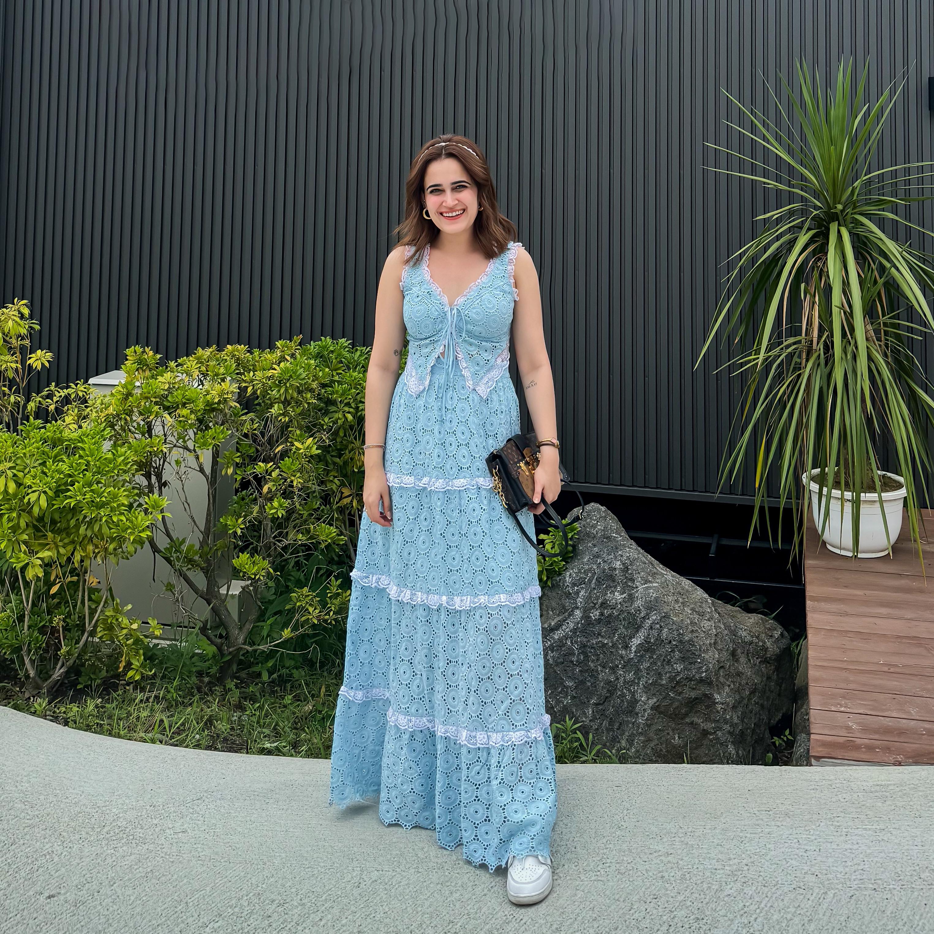 Shiro Lace Whispers Co-ord Set