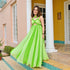 Kiwi Symphony Long Dress