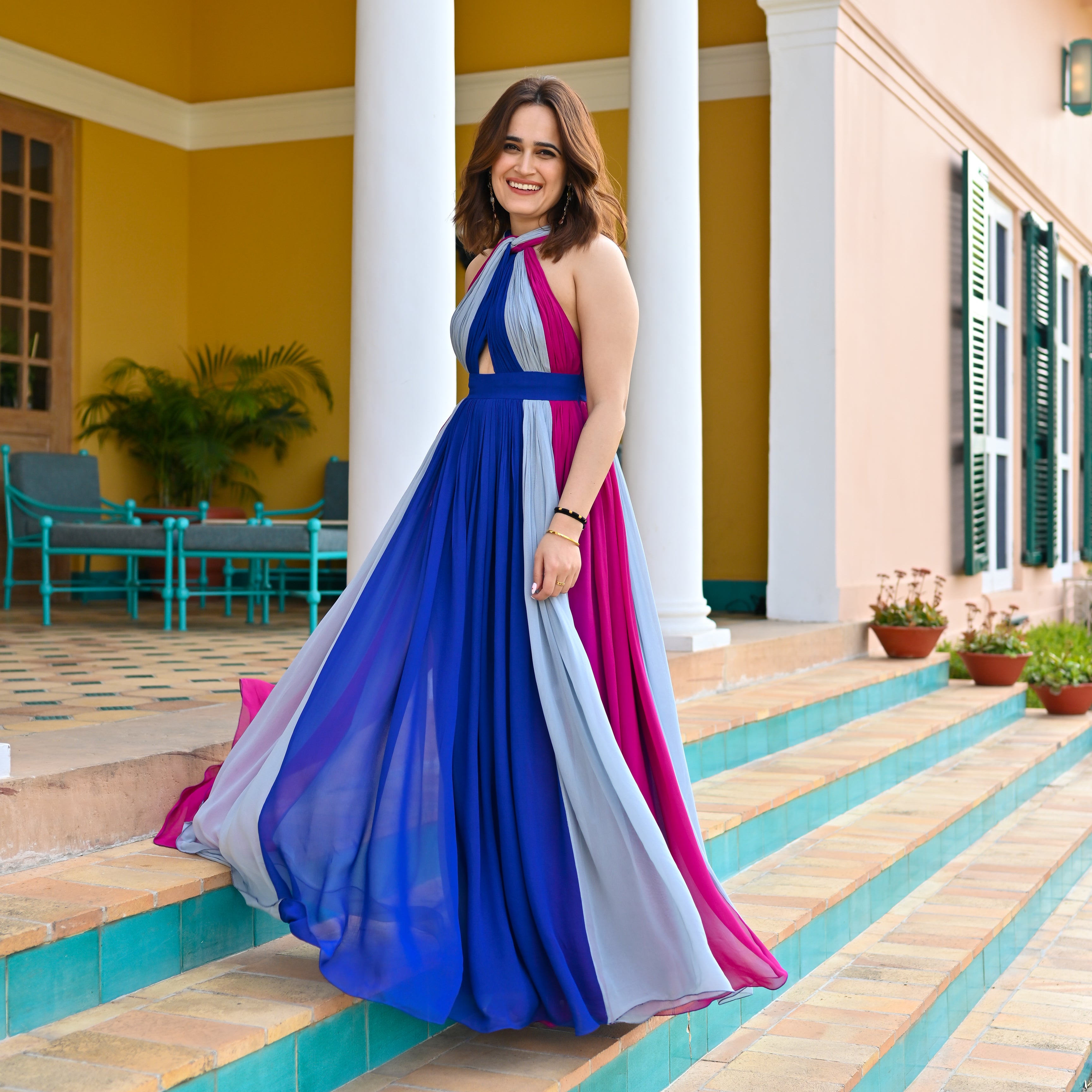 Triple Temptation Long Dress