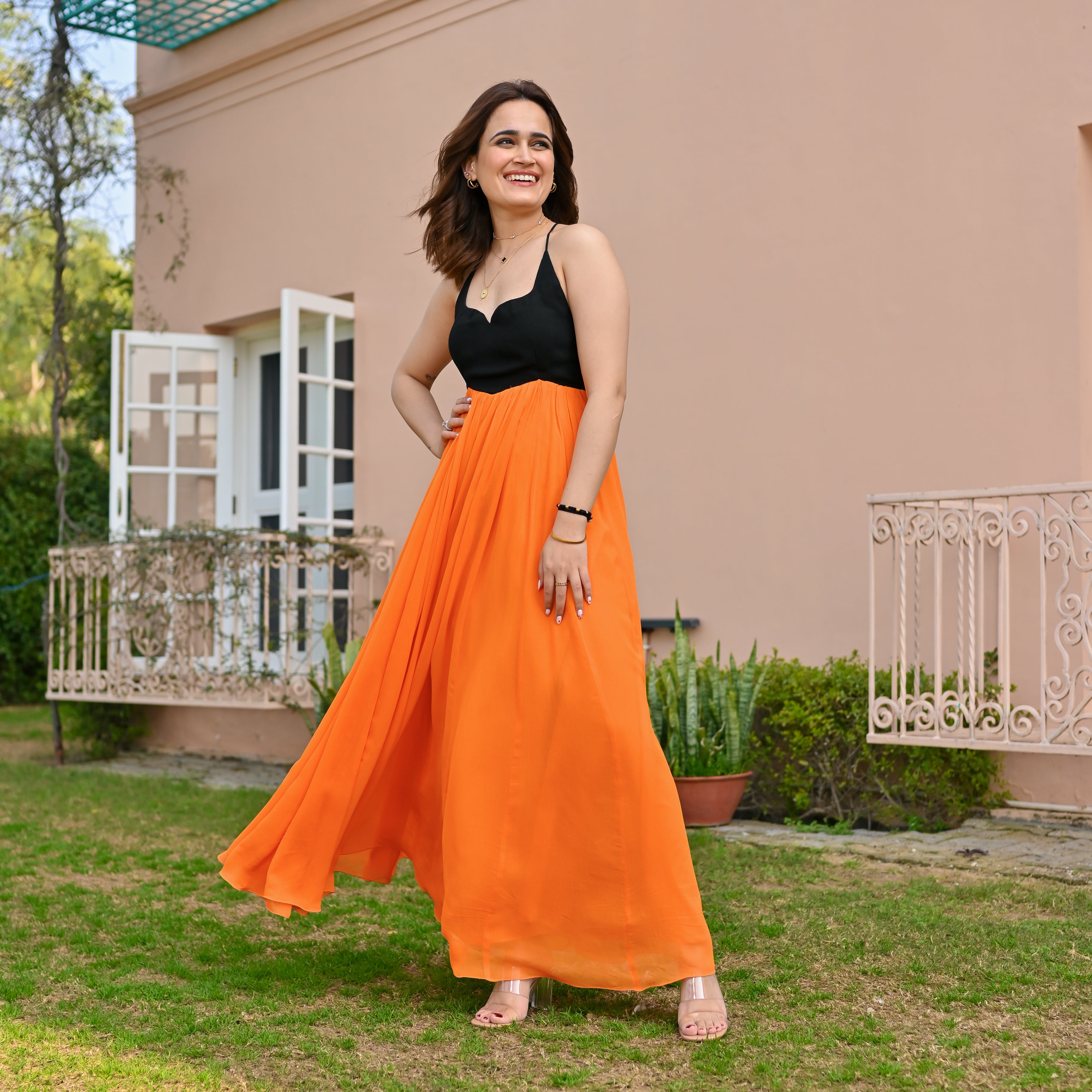 Tango Twilight Backless Dress