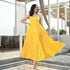 Aureolin Yellow Long Dress