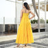 Aureolin Yellow Long Dress
