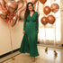Holly Green Long Dress