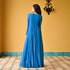 Swedish Blue Flared Dress