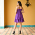 Royal Lilac Short Dress