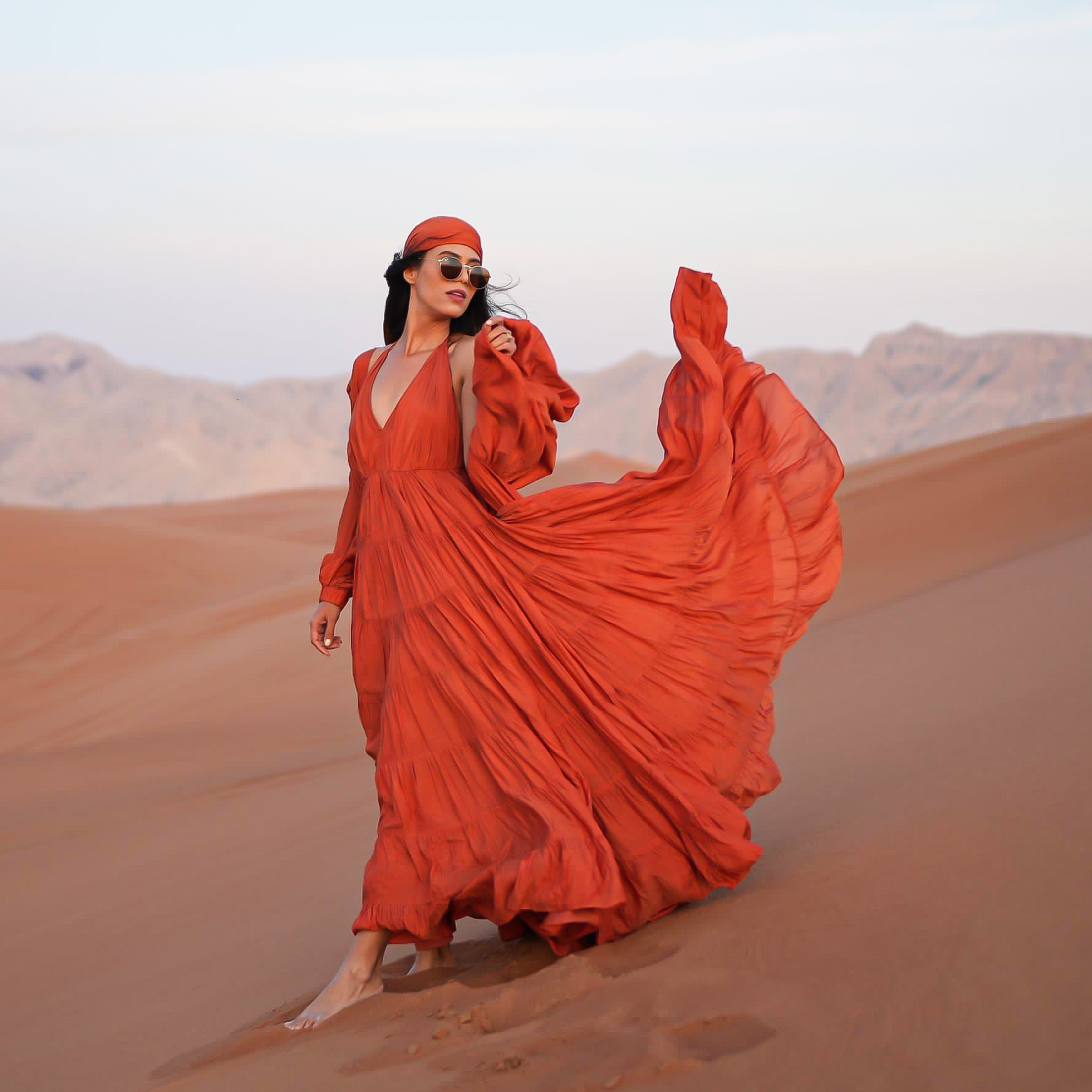 Aakriti Rana in Tangy Attire 2-Piece Set