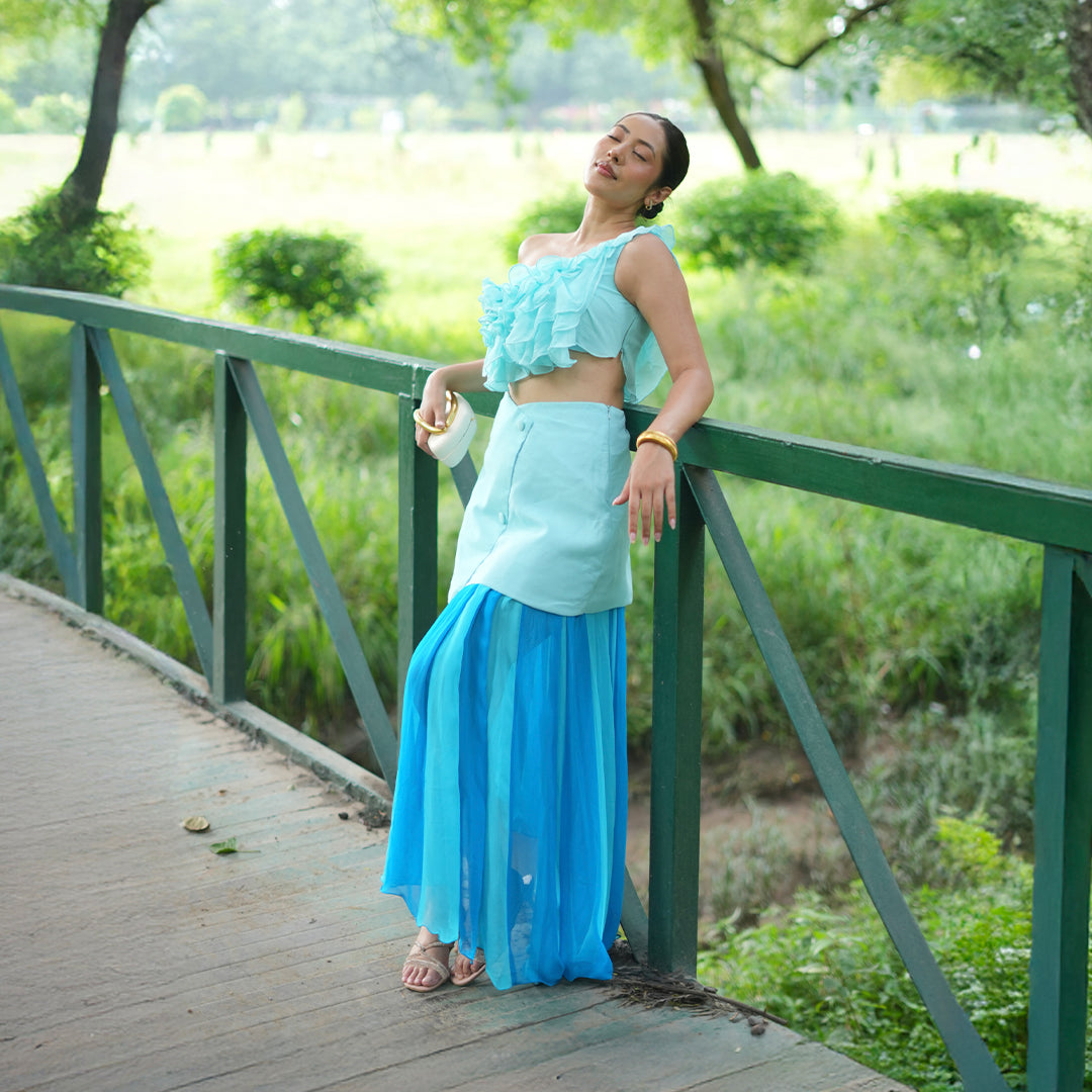 Blue Reverie Co-ord Set