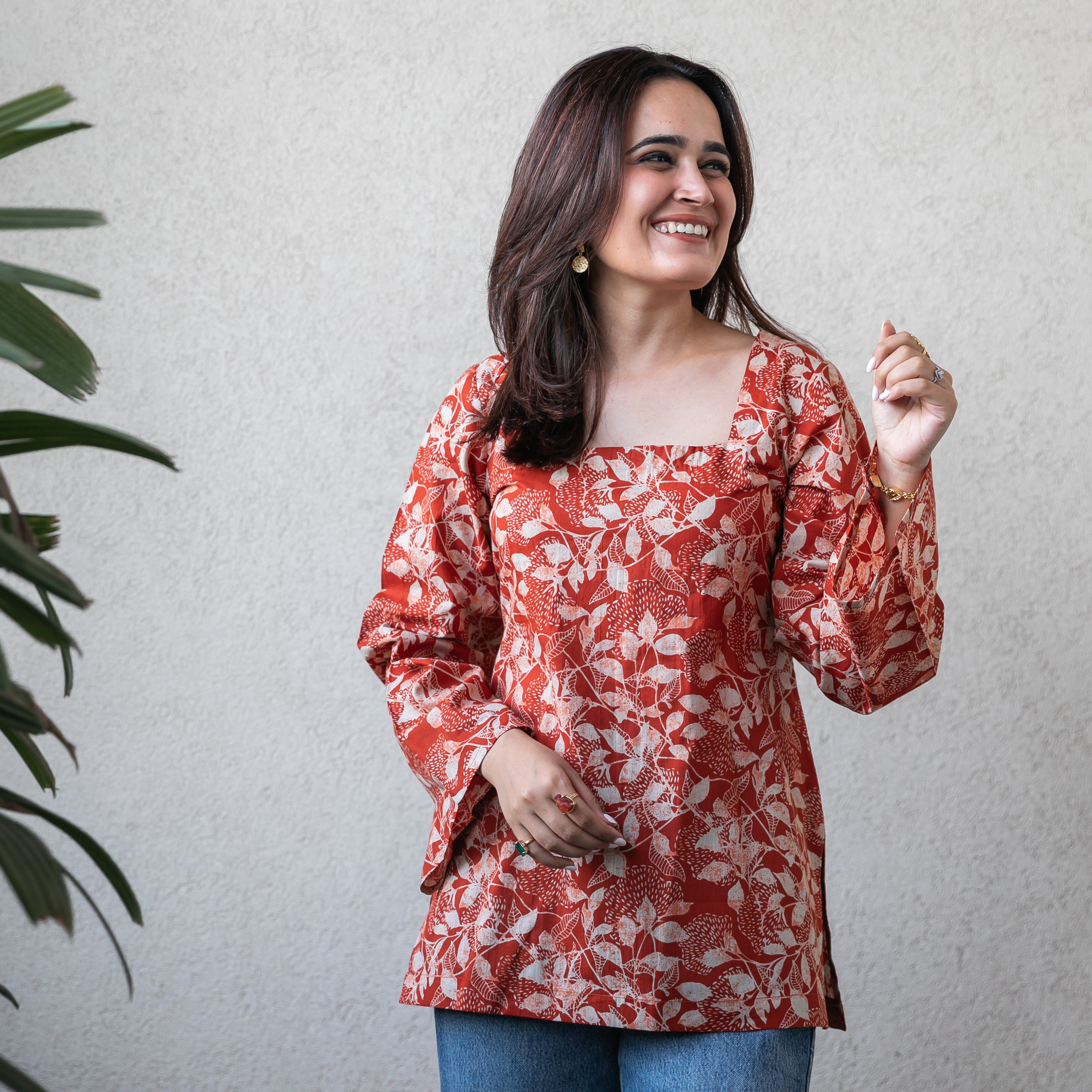 umber Craft Top