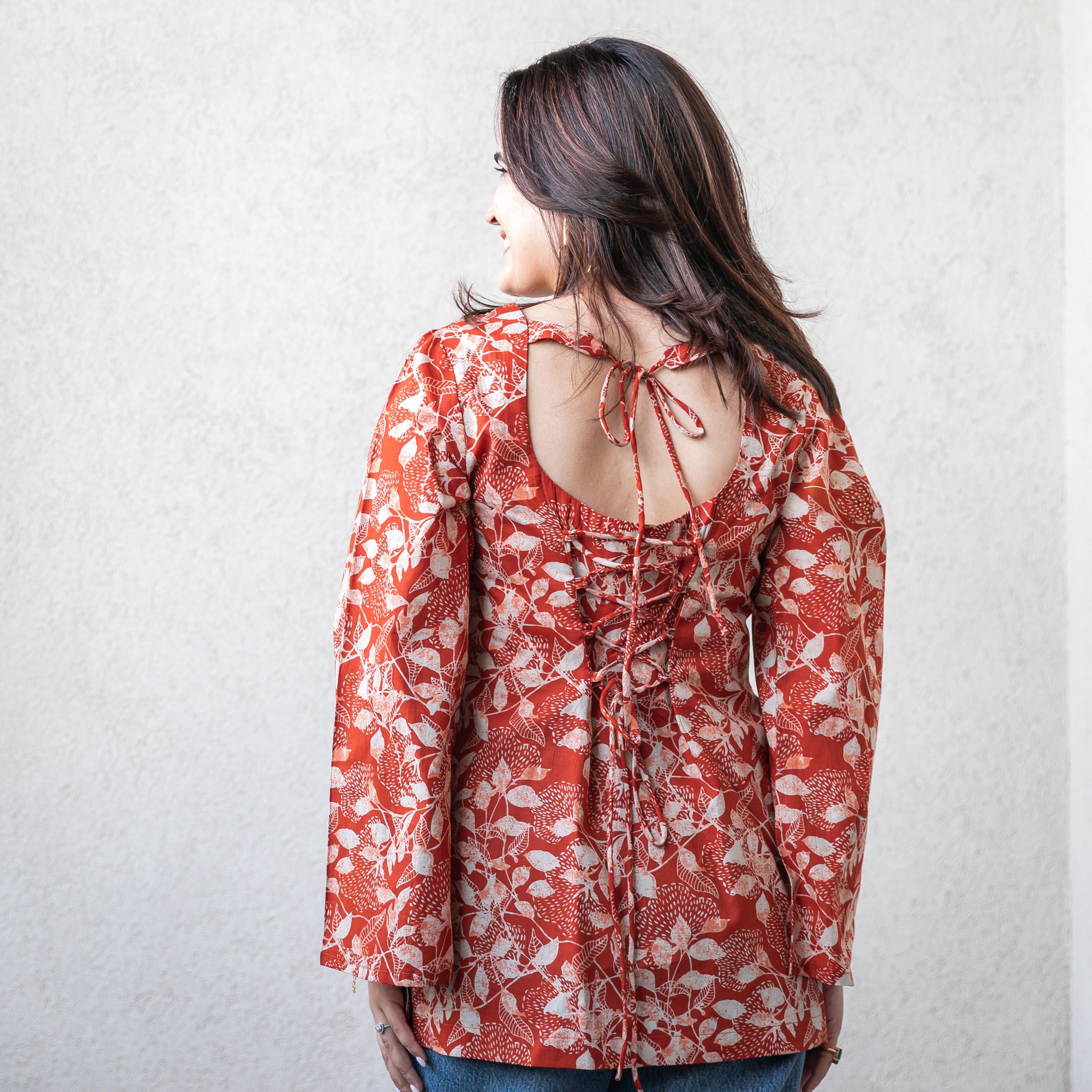 umber Craft Top