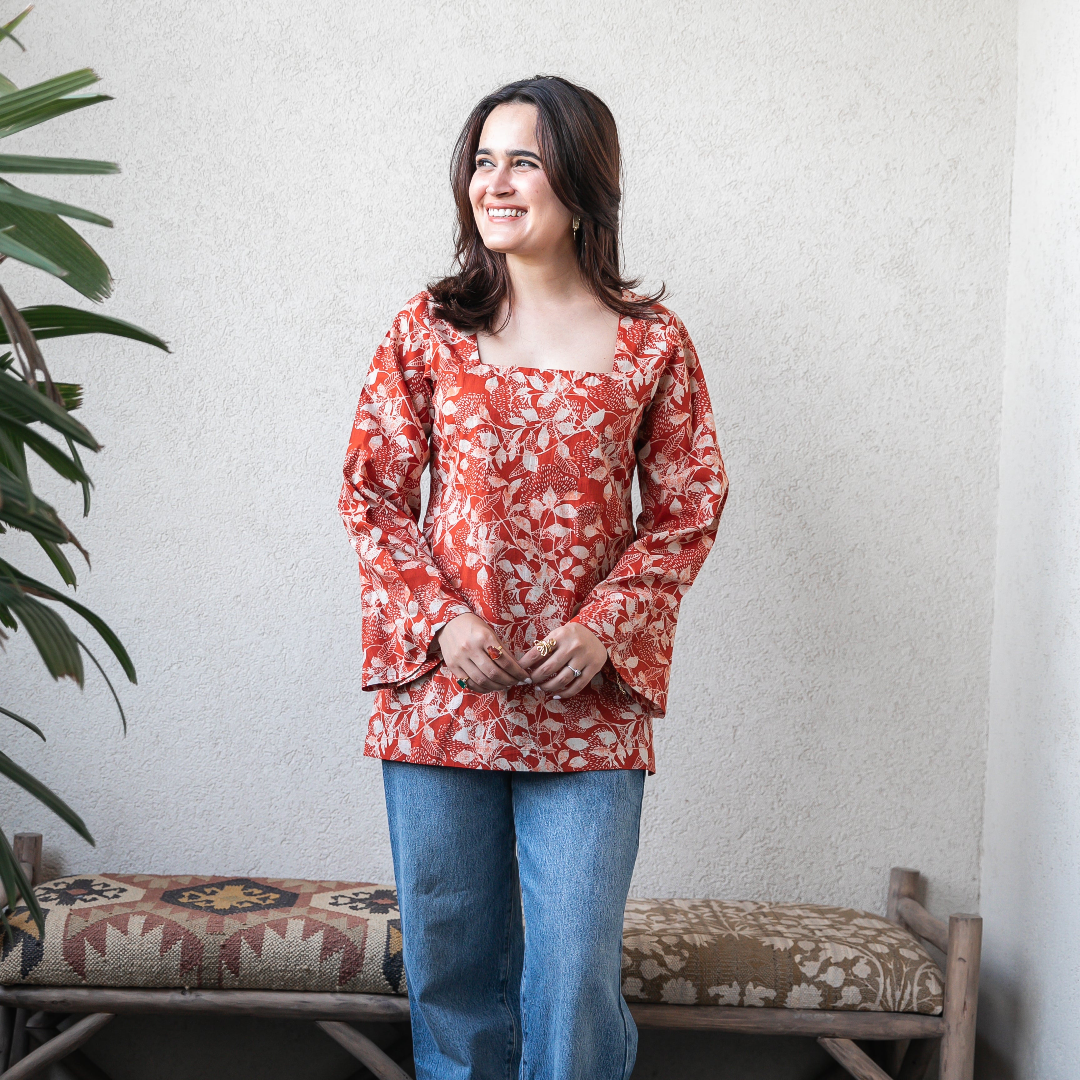 umber Craft Top