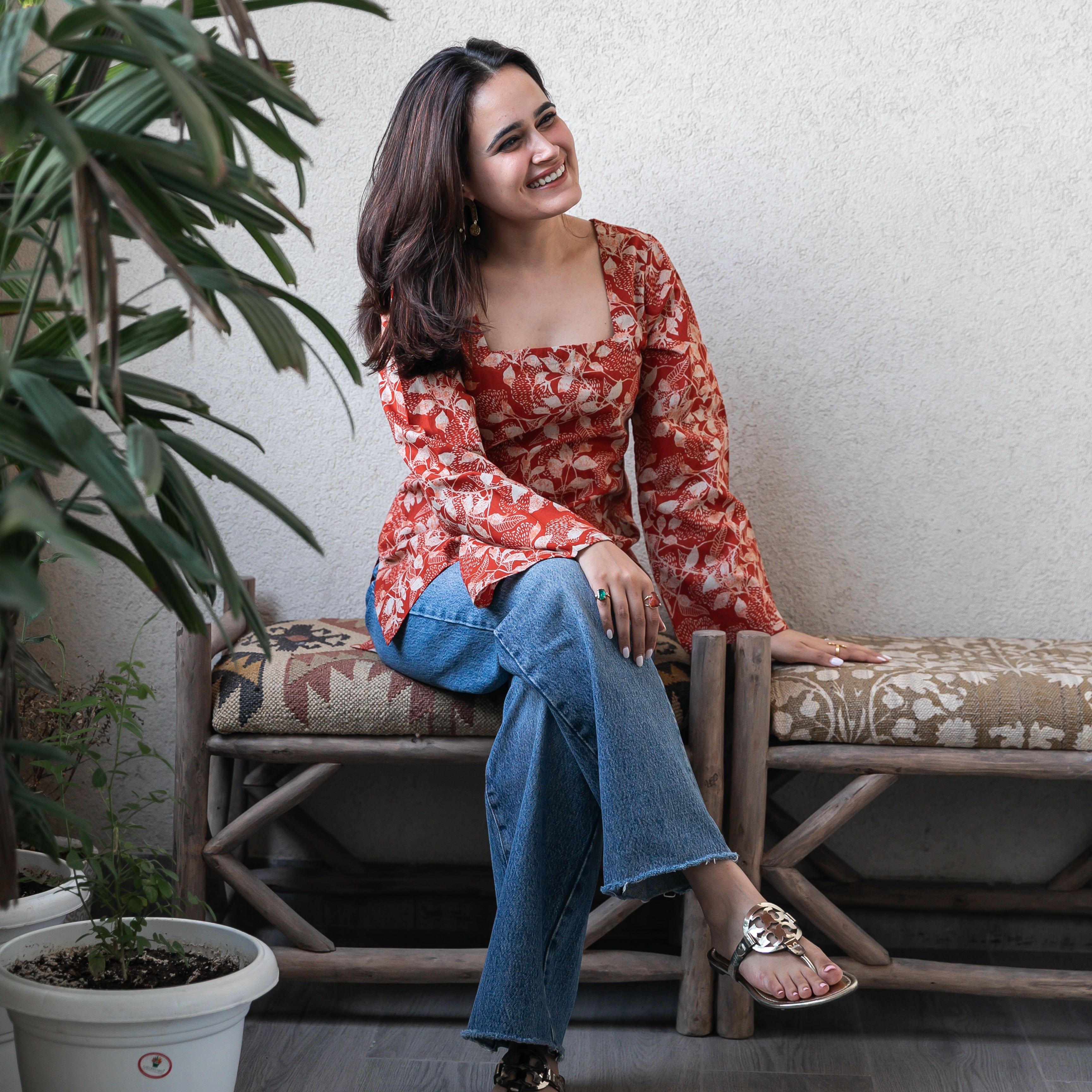 umber Craft Top