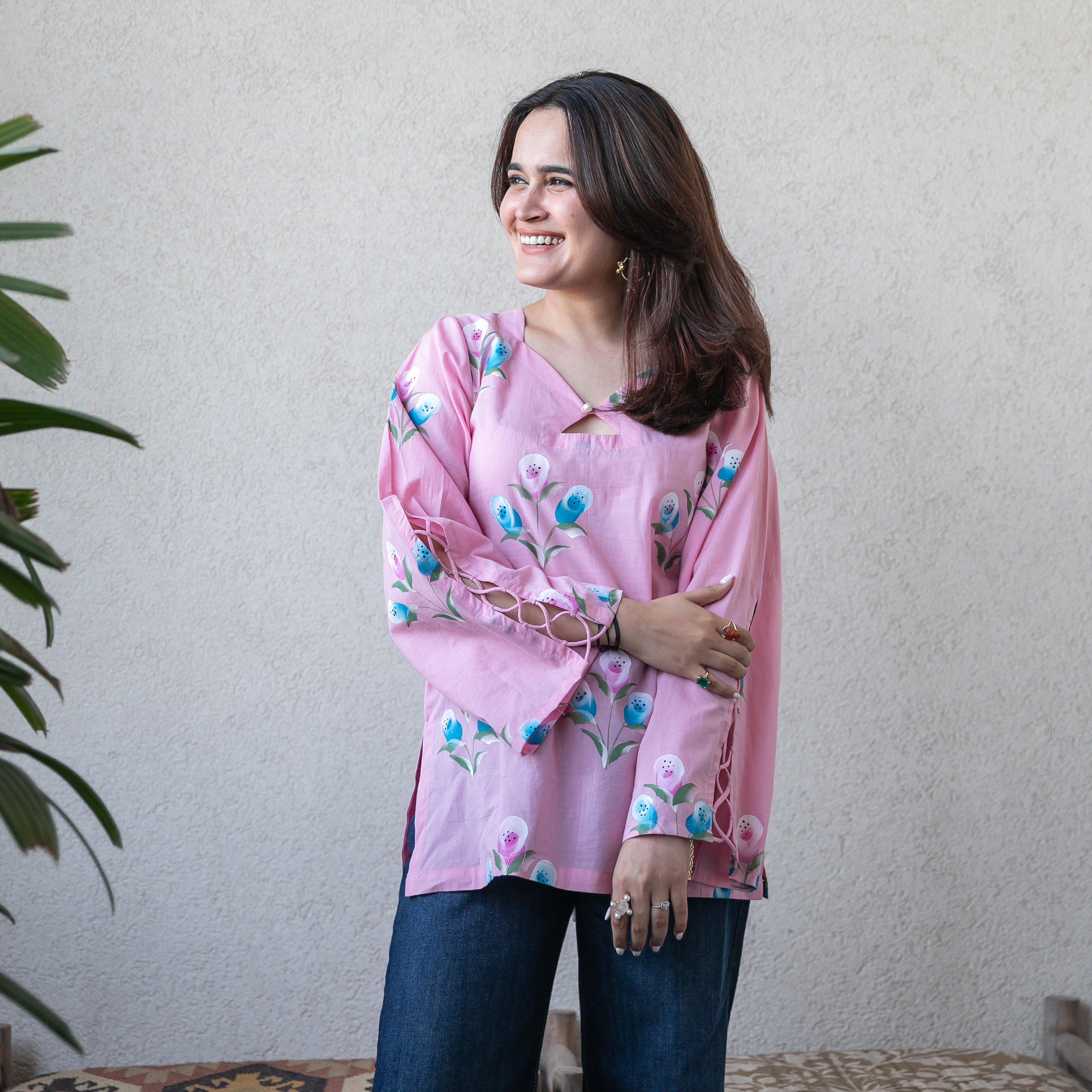 Hazy Pink Craft Top