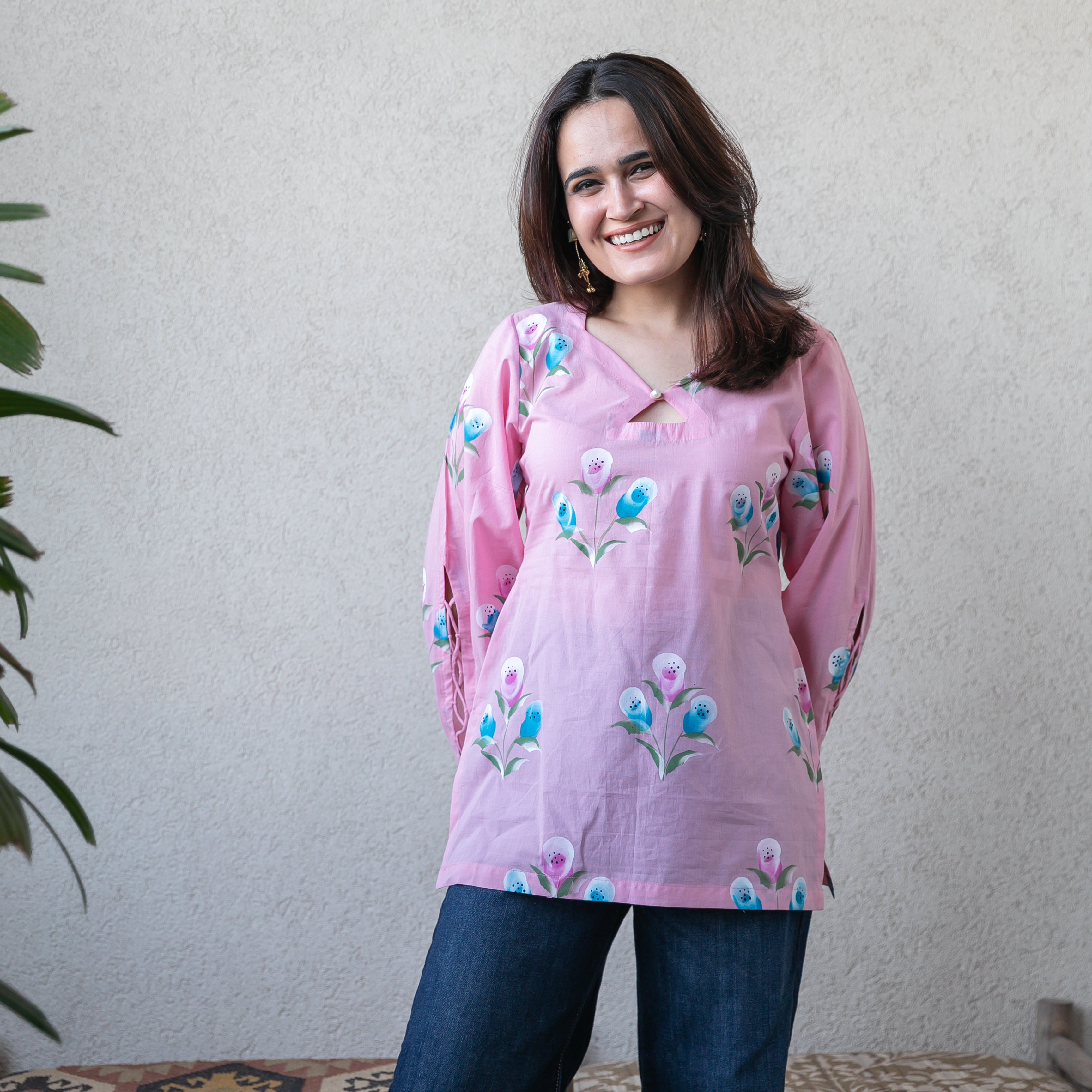 Hazy Pink Craft Top