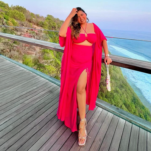 Aakriti Rana in Neon Nectar 3-Piece Set