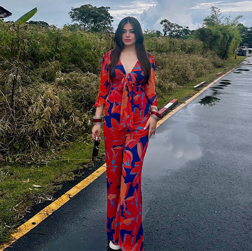 Tropicana Knotted Jumpsuit