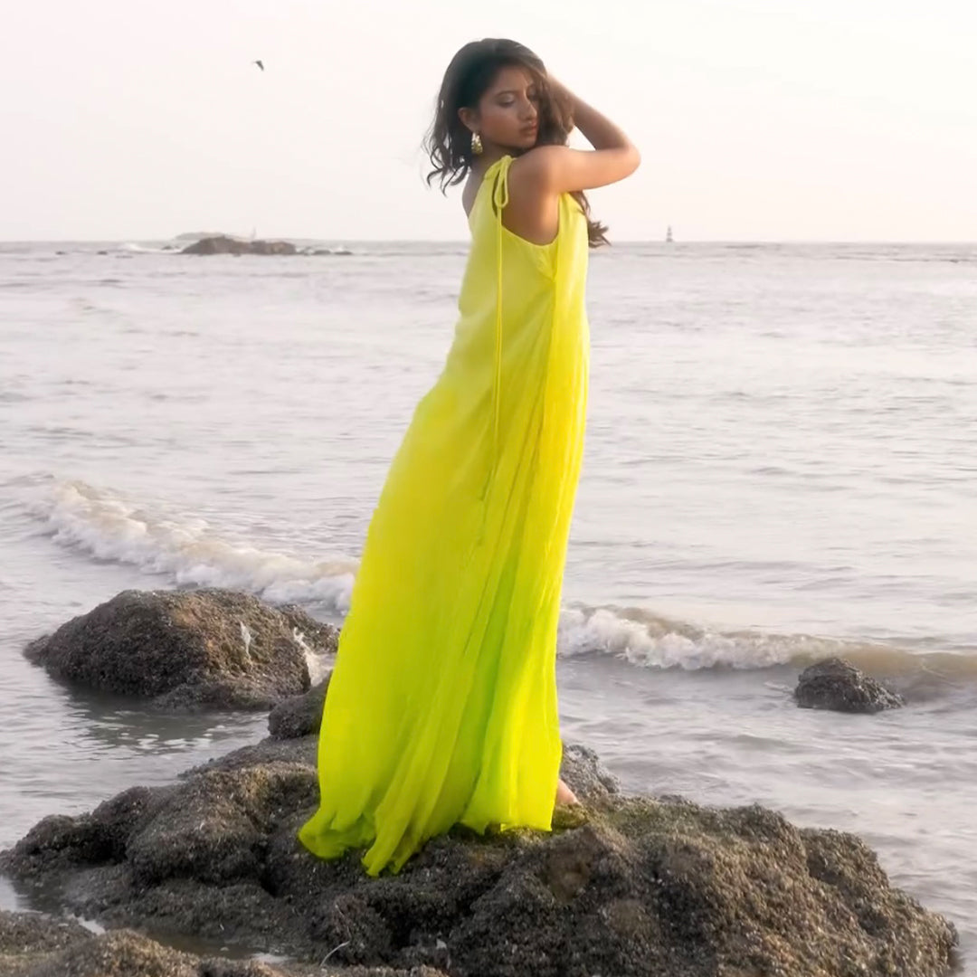 Radiant Ombre Long Dress