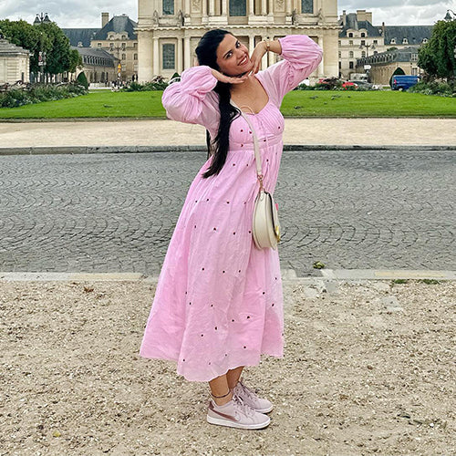 Ballet Heart Cotton Dress