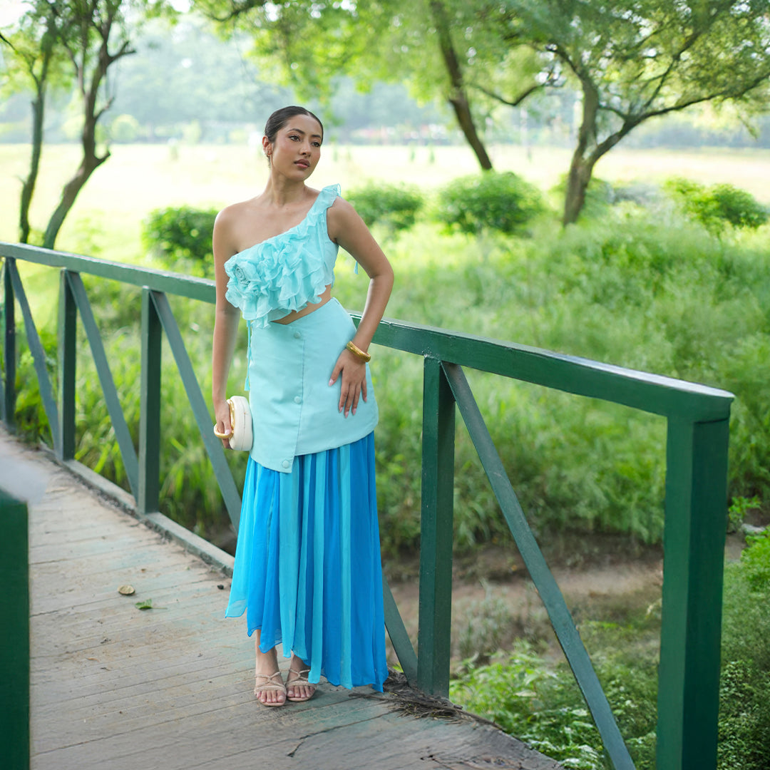 Blue Reverie Co-ord Set