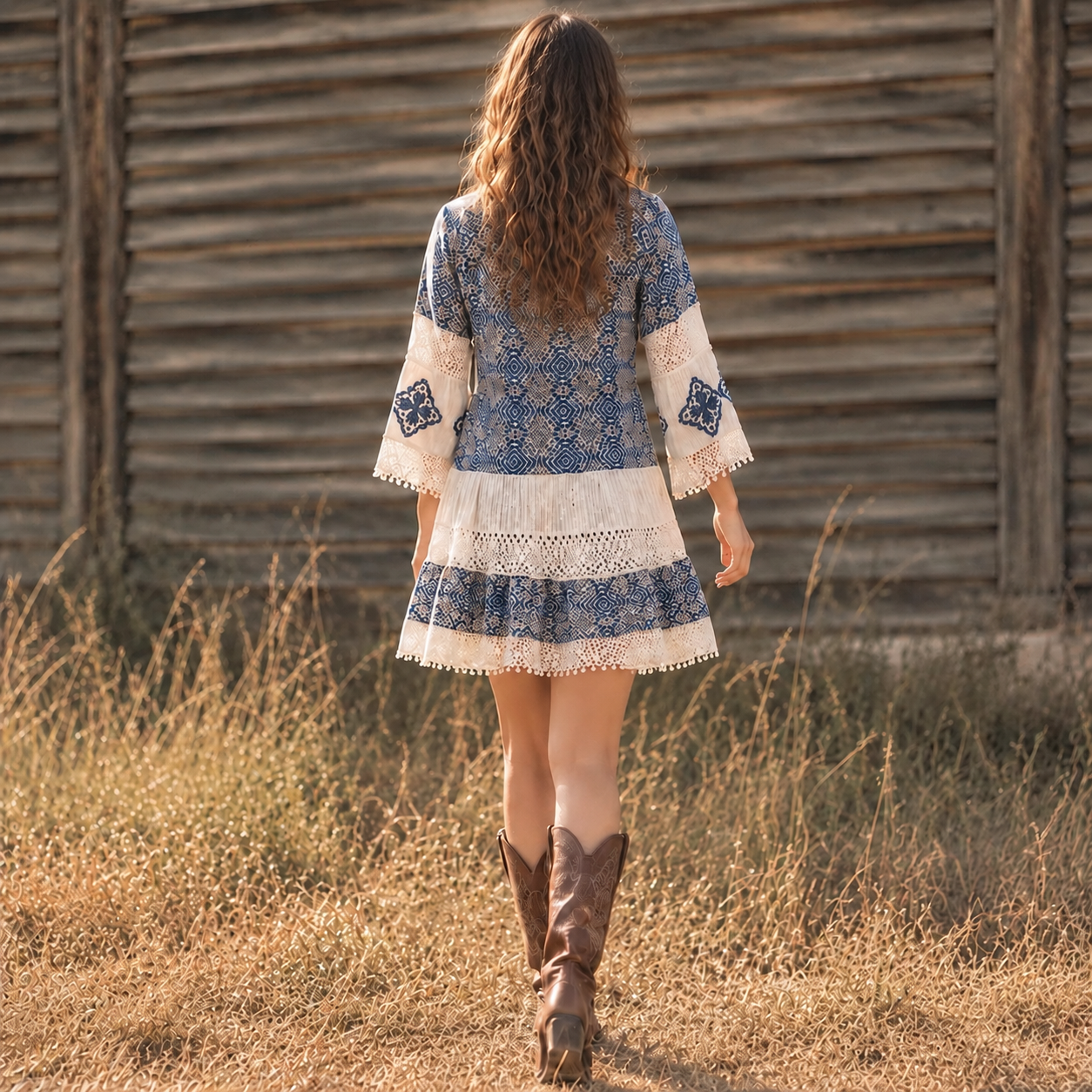 Flora cotton Dress