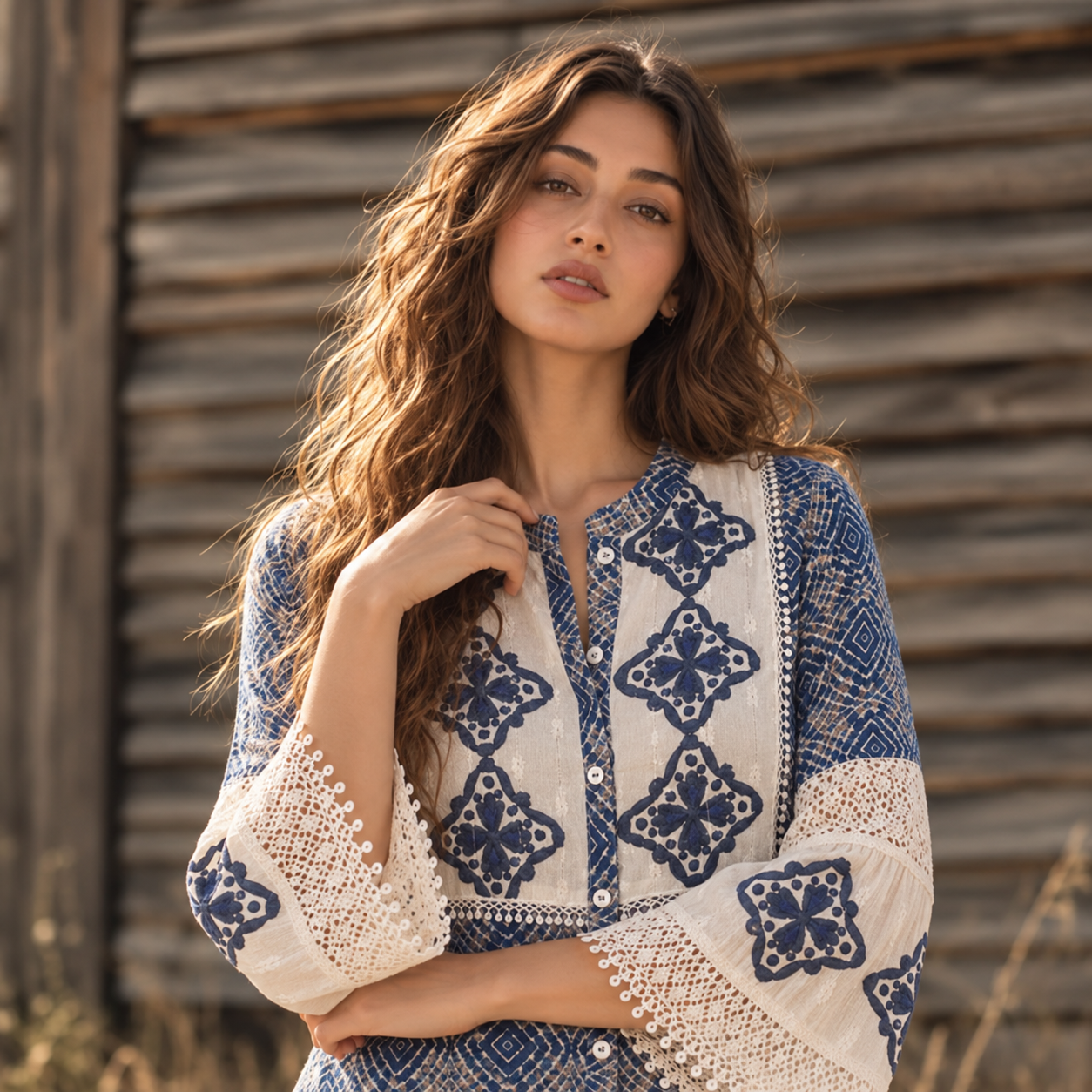Flora cotton Dress