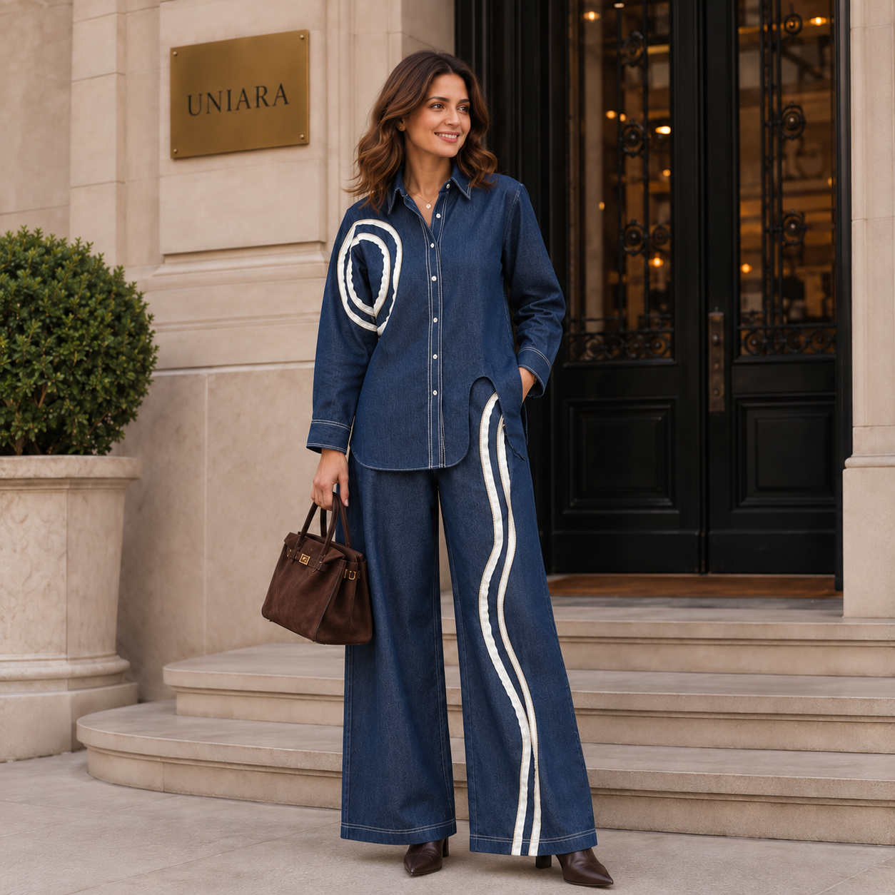 Maison Bleu Co-ord Set