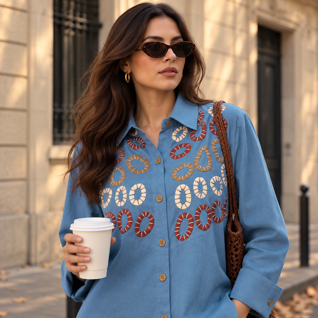 Elara blue Co-ord Set