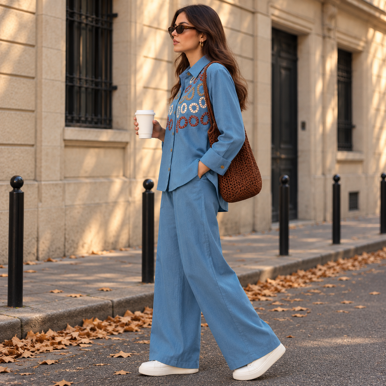 Elara blue Co-ord Set