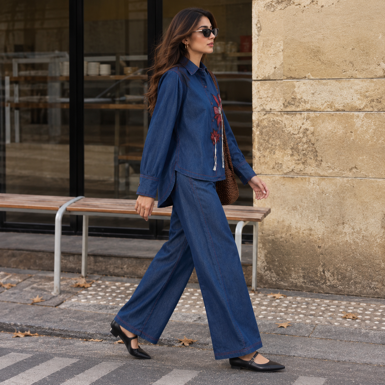 Sapphire Blue Co-ord Set