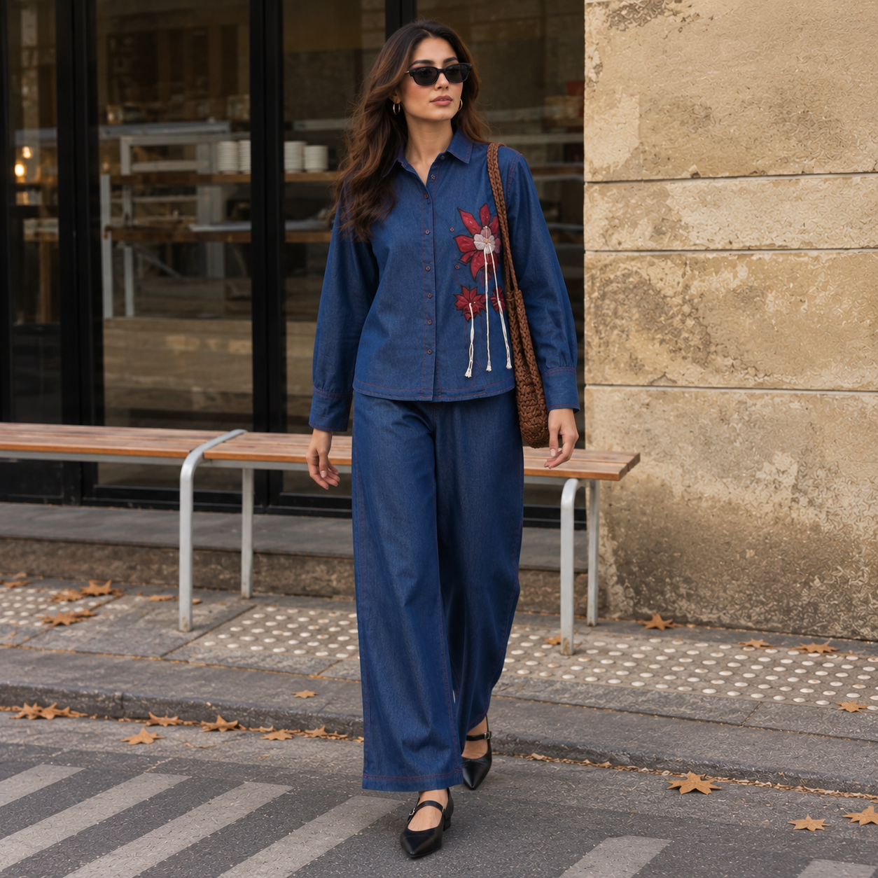 Sapphire Blue Co-ord Set