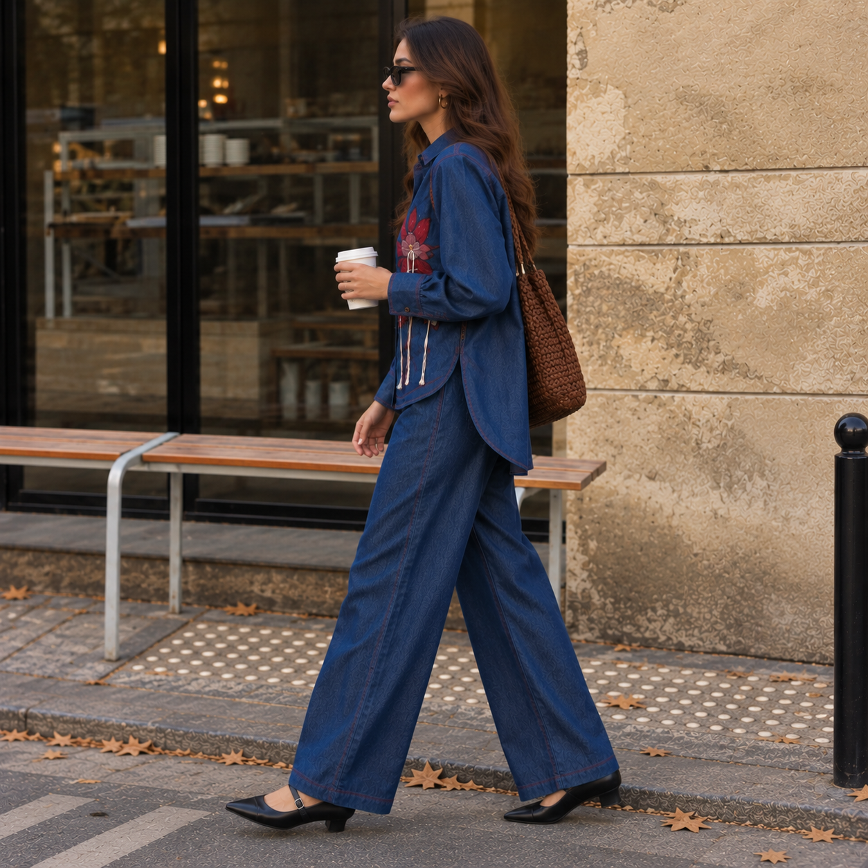 Sapphire Blue Co-ord Set
