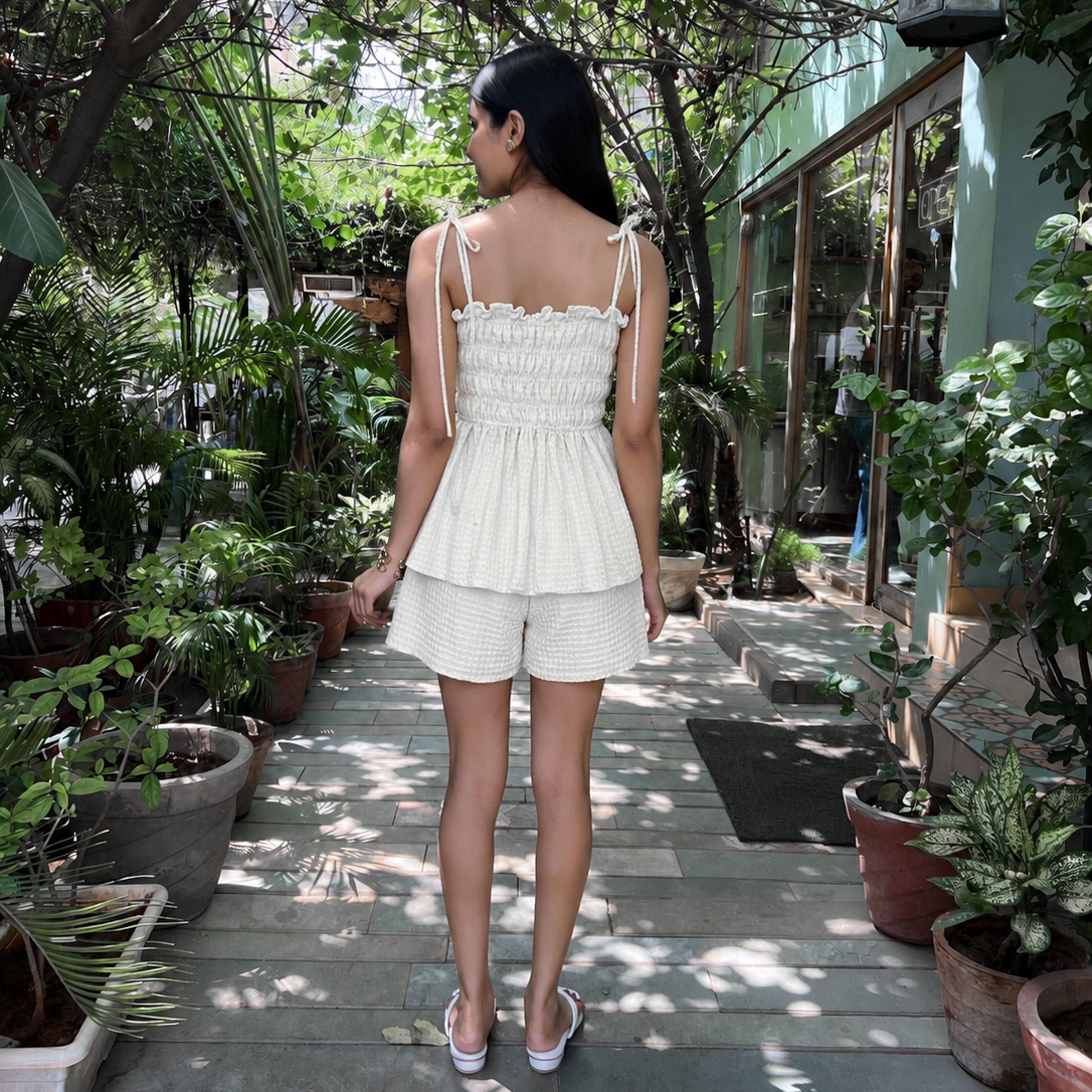 Coconut Cream Co-ord Set