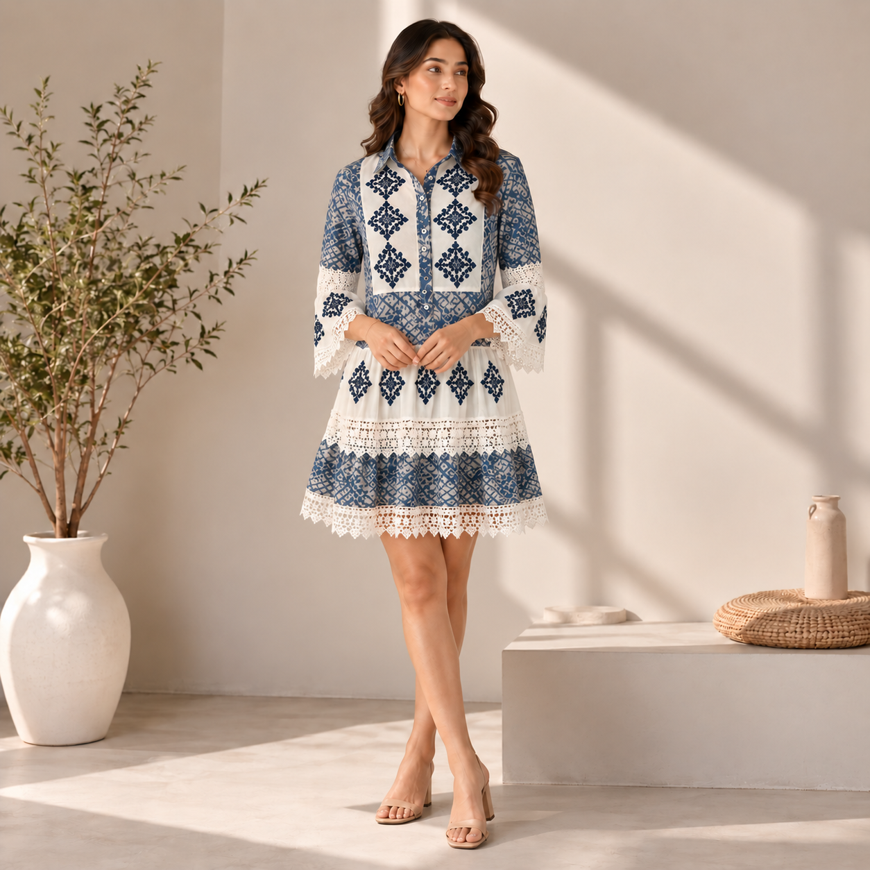 Flora cotton Dress