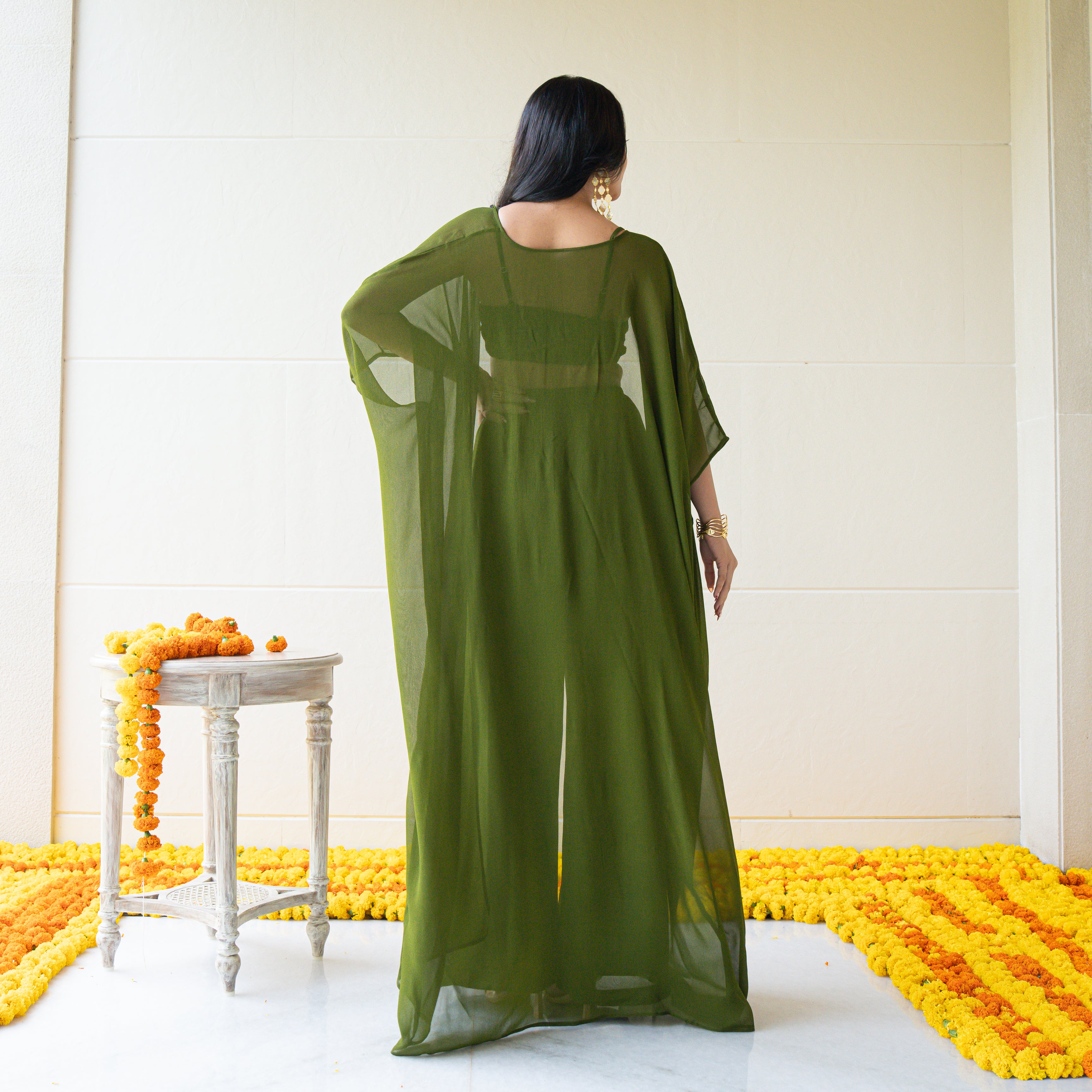 Moss Moon cape Set