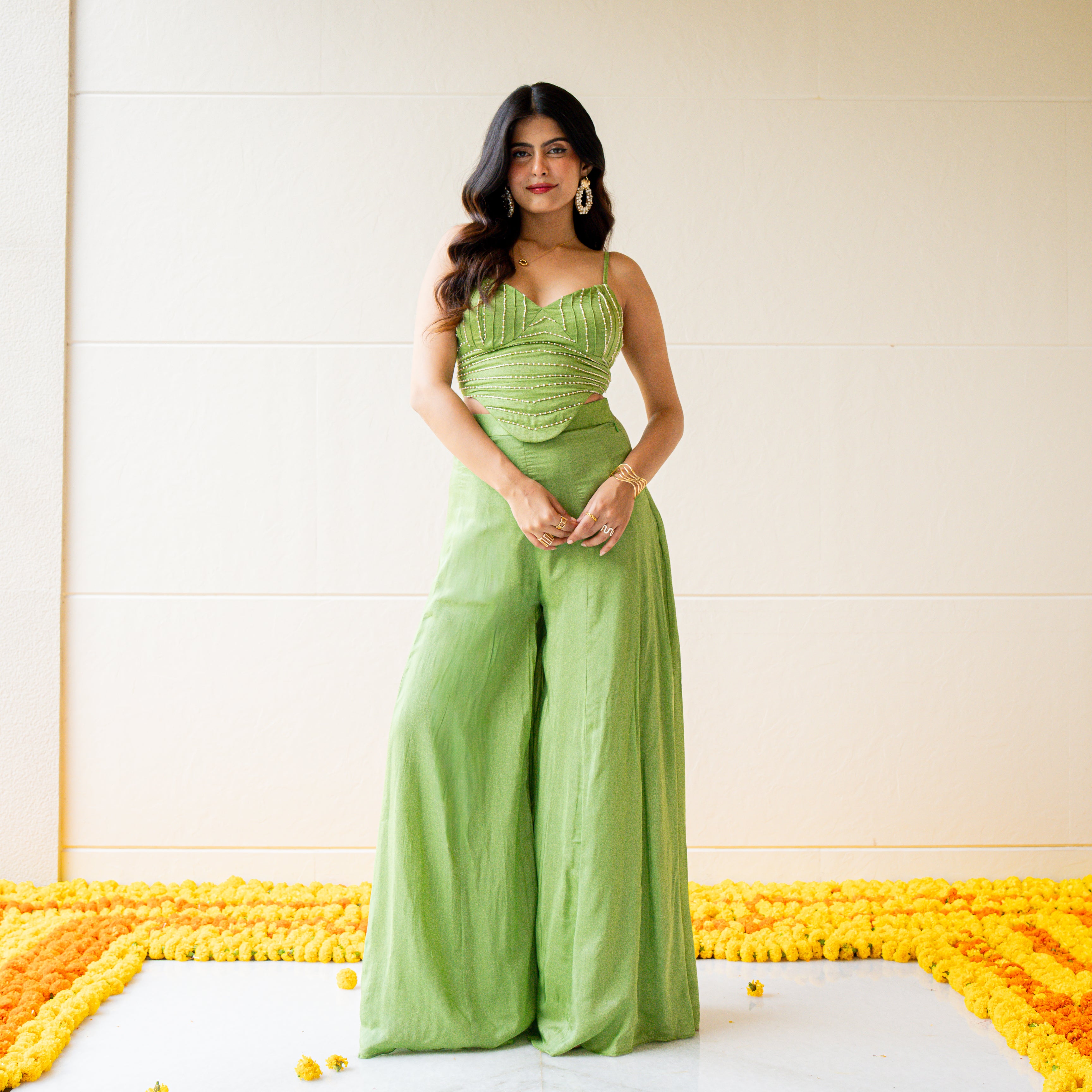 Valeria Green Matching Set