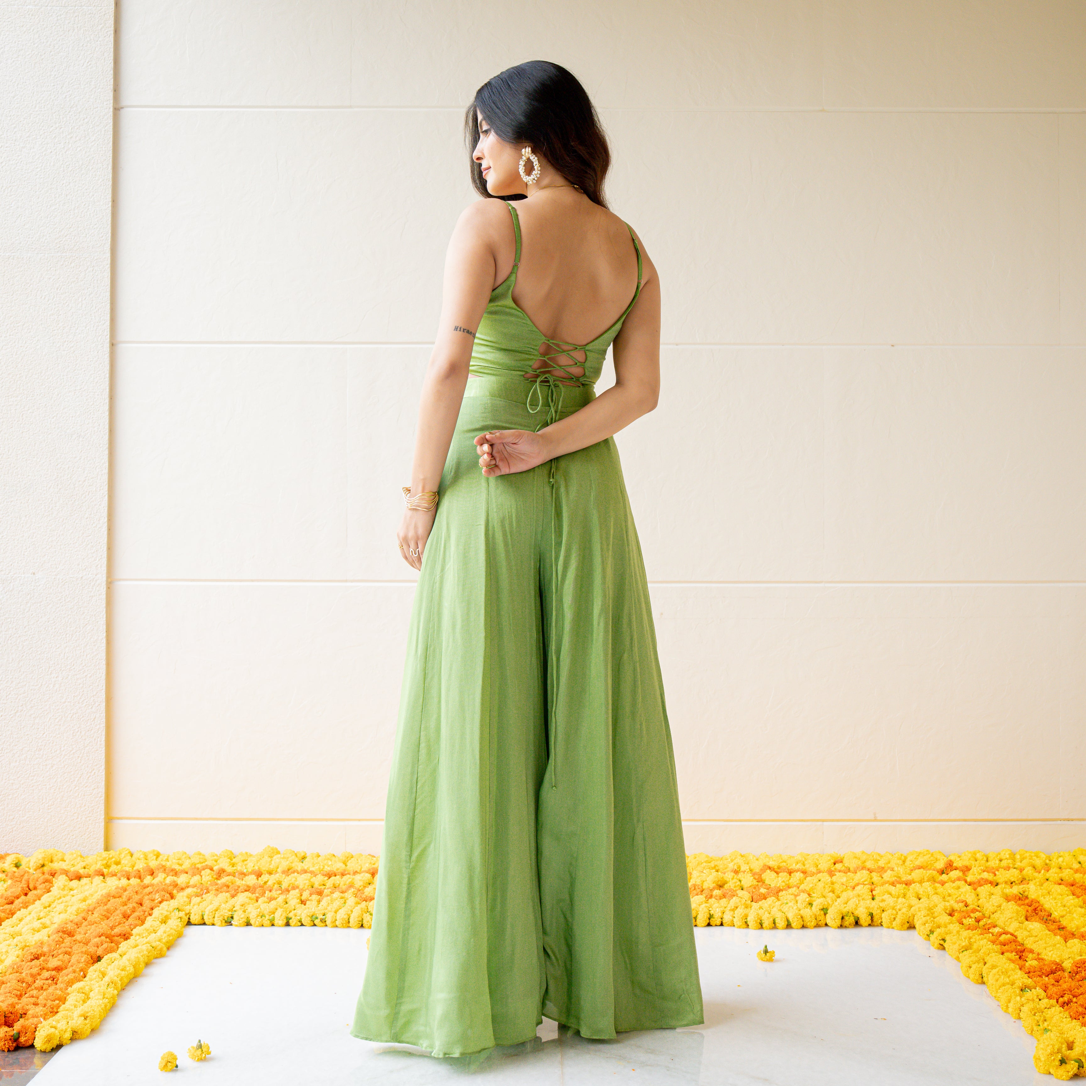Valeria Green Matching Set