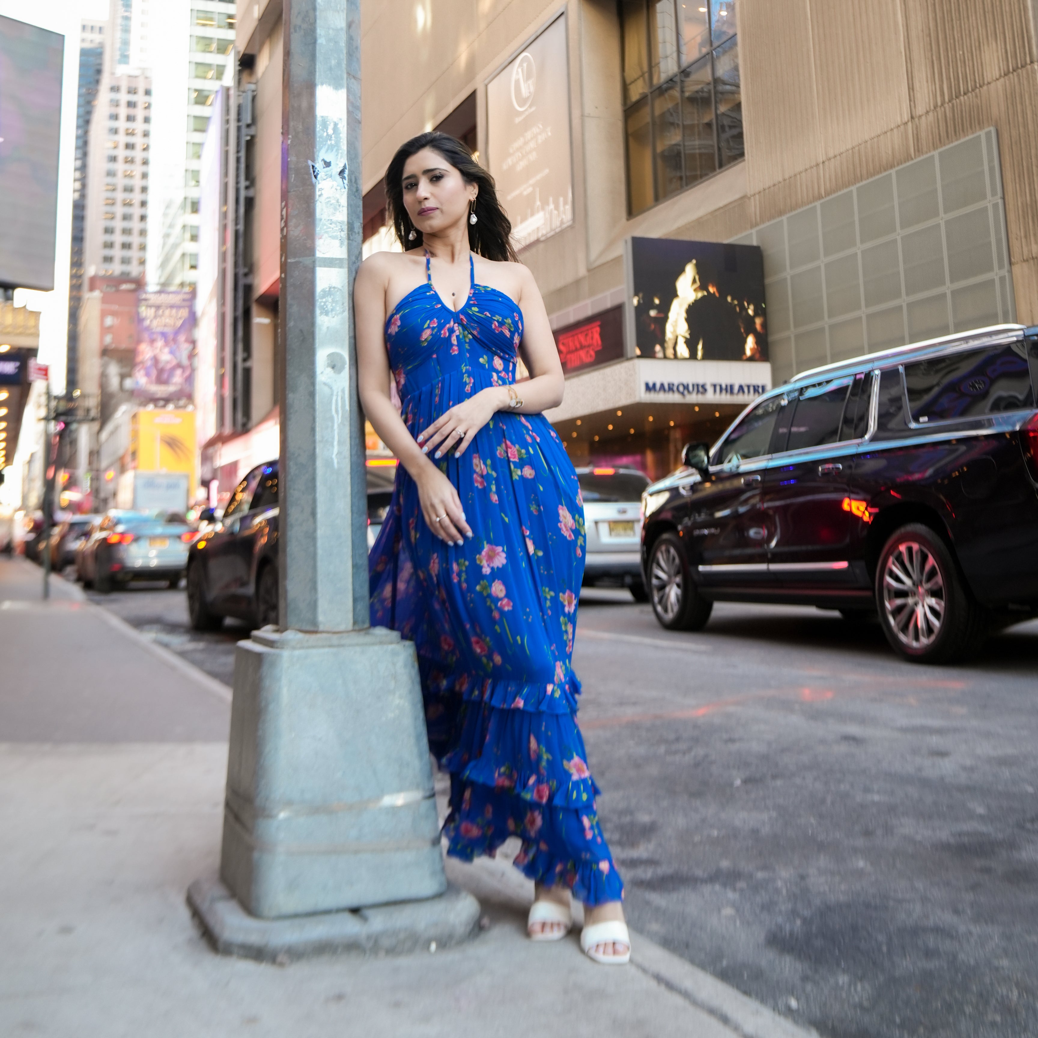 Broadway Bloom Long Dress