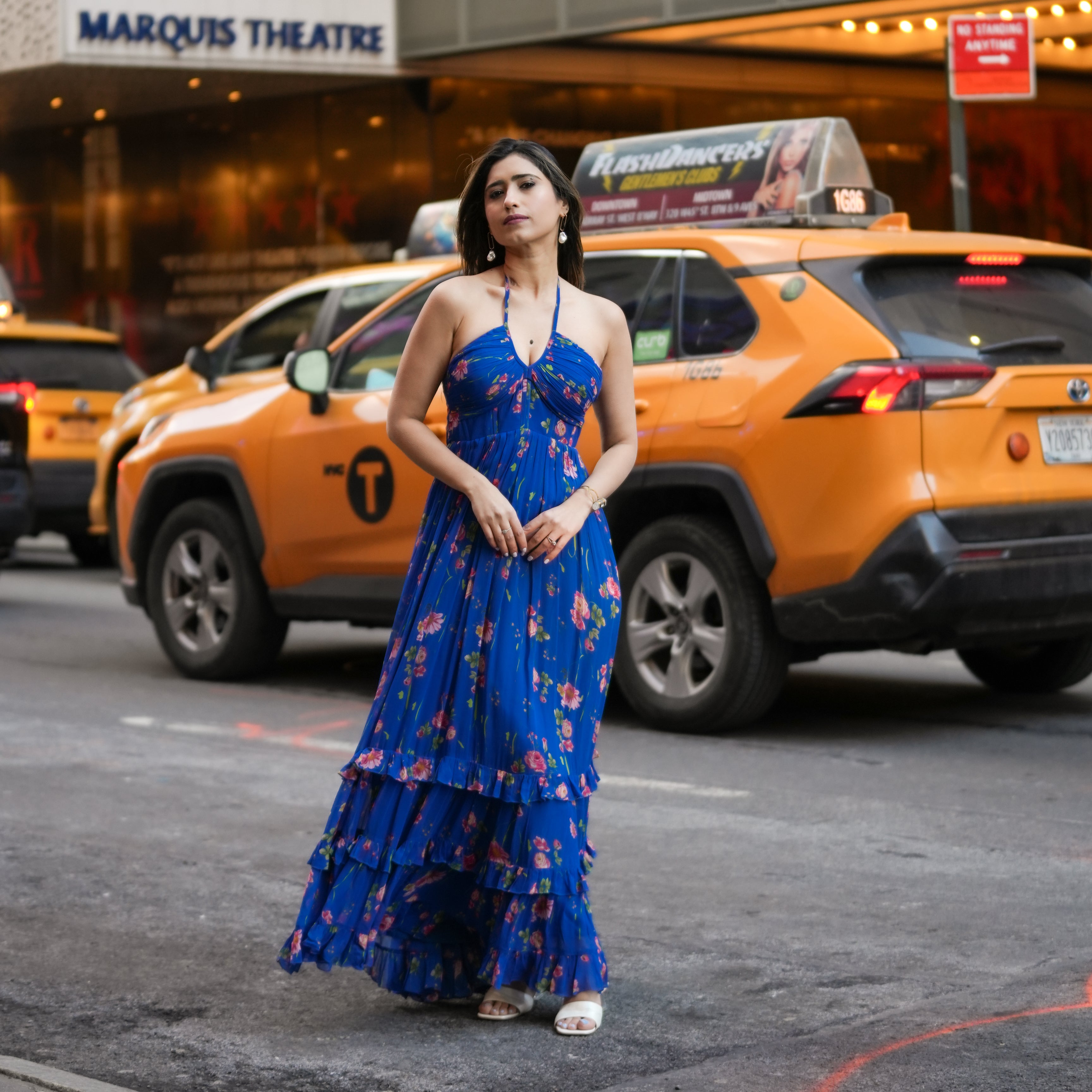 Broadway Bloom Long Dress
