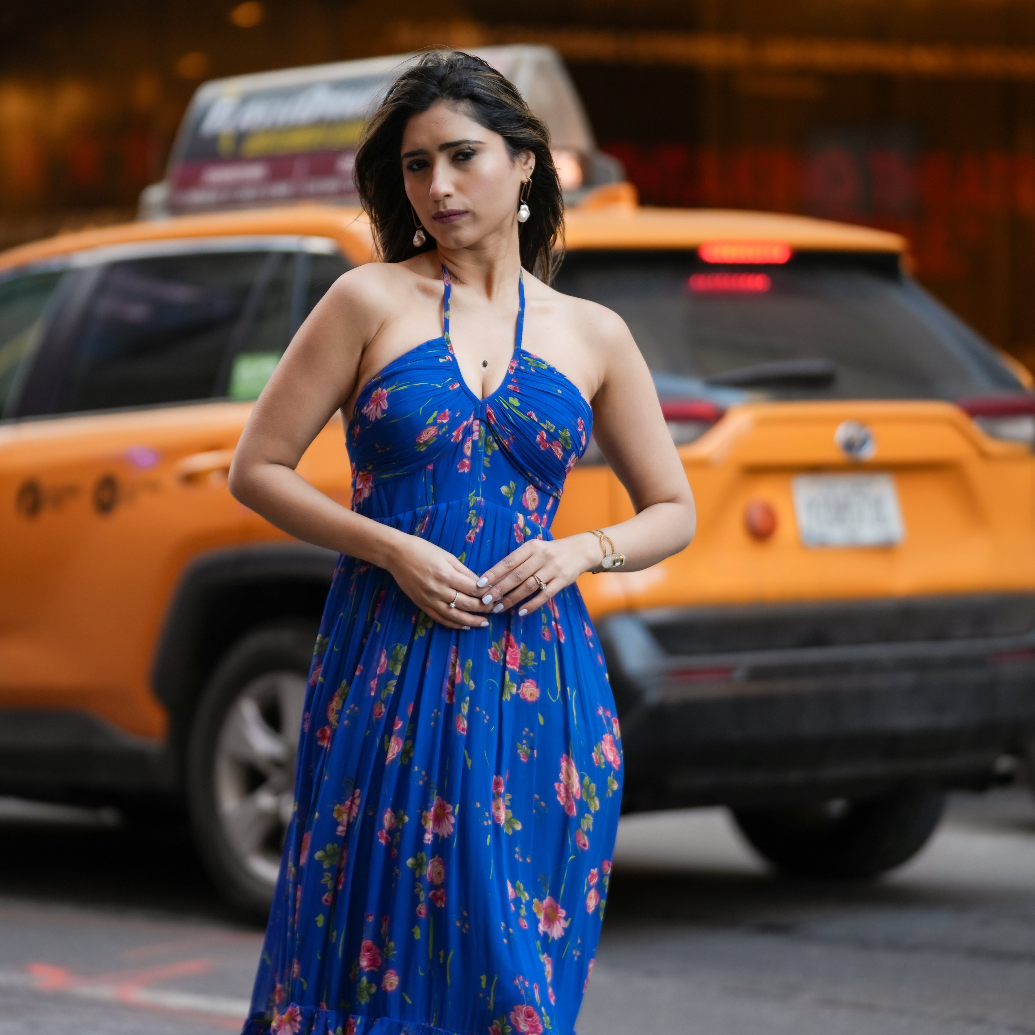 Broadway Bloom Long Dress