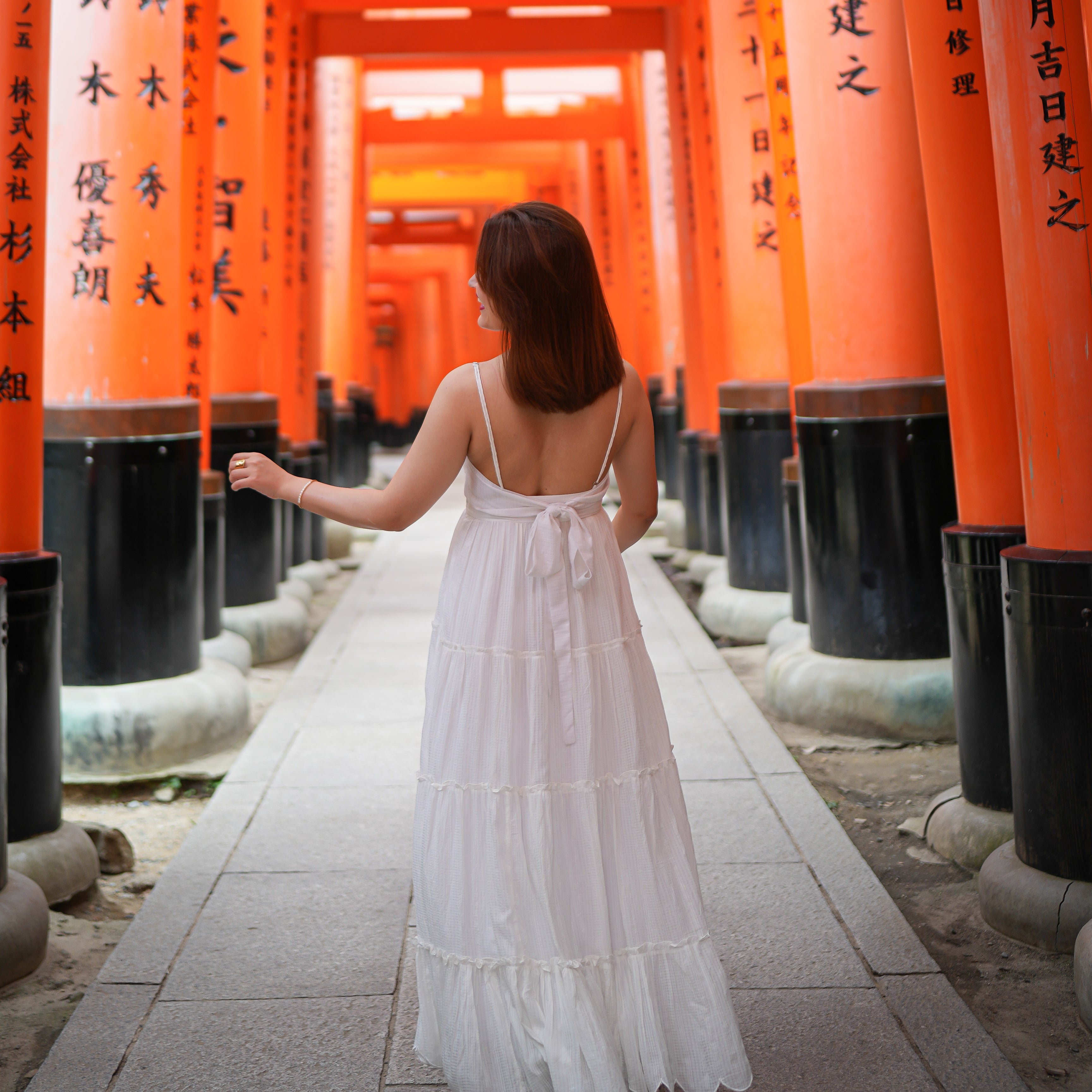 Shiroi Yuki White Dress